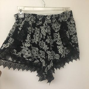 High waisted shorts